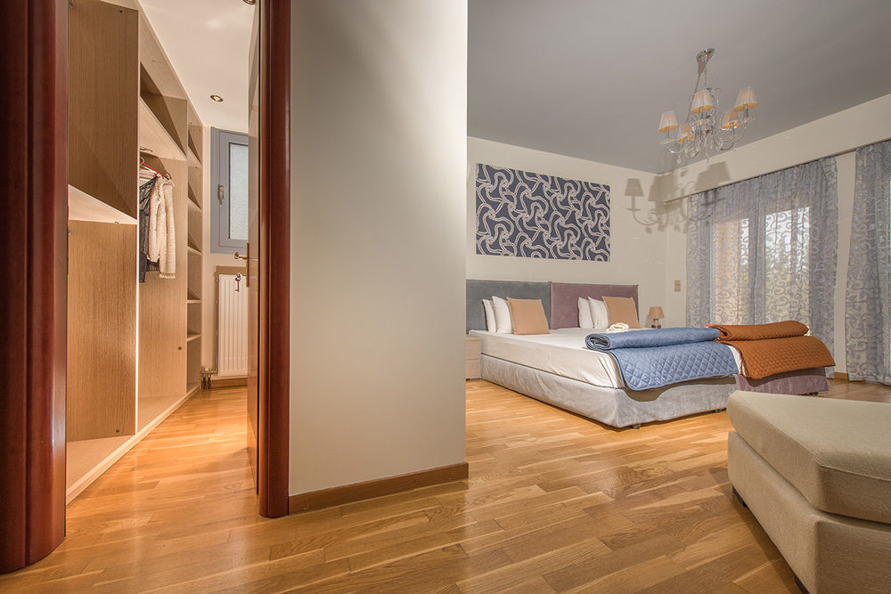 Astarte Villas - Istar Villa With Tennis Court Makhairádhon Exteriör bild